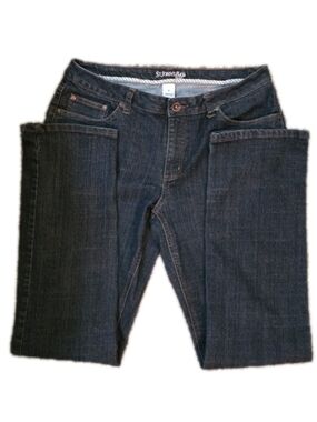 St. John's Bay Women’s Straight Leg Denim Jeans 14 Long